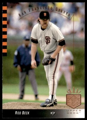 1993 SP #109 Rod Beck San Francisco Giants - Image 1 of 2
