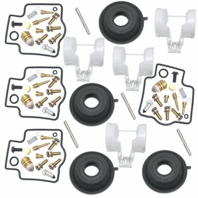 4X Kit Reparación Carburador Diafragma Flotador PARA ZX900 GPZ900R 1994~2003 Ninja ZX-9R Foto 1 de 3