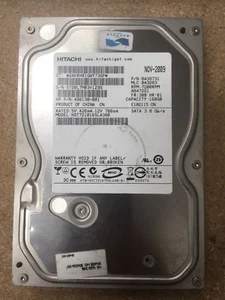 Hitachi 498138-001 HDT721016SLA380 0A38730 160GB SATA 3.5" 7.2k Internal HDD - Picture 1 of 1