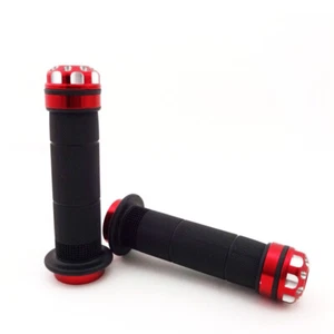 New ATV Quad Handle Hand Grips Both Sides 22mm (7/8") Red - Picture 1 of 10