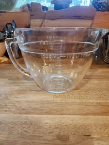Vintage Fire King Anchor Hocking Glass 8 Cup Spouted Measuring Bowl - Afbeelding 1 van 9