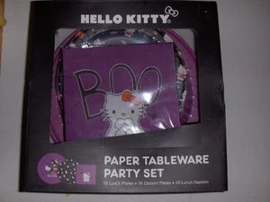 NEU Sanrio - Hello Kitty Papiergeschirr Party Set - Mittagessen/Dessertteller, Servietten - Bild 1 von 4