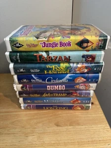 Disney VHS Movie Collection 8 Titles - Picture 1 of 4