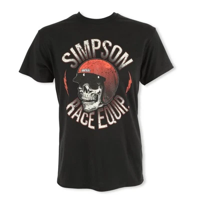 Camiseta Simpson Racing 45007L Skull Cap - Adulto Grande - Imagem 1 de 4