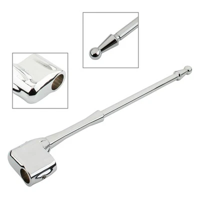 Chrome Flag Pole Rear Luggage Rack Mount For Honda Goldwing GL1800 GL1500 - Image 1 of 4