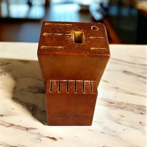 The Pioneer Woman Brown Wood Kitchen Knife Block Only, 13 slots Rustic Vintage  - Picture 1 of 12