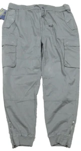 Neu ohne Etikett Polo Ralph Lauren Big & Tall grau solide Utility Surplus Chino Cargo Jogginghose - Bild 1 von 10