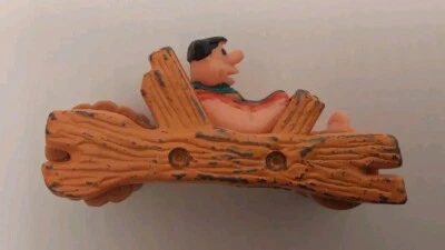 Vtg. CORGI TOY Fred Flintstone Vehicle/Flyer Metal+Plastic 1982 HB Prod.  - Image 1 of 4