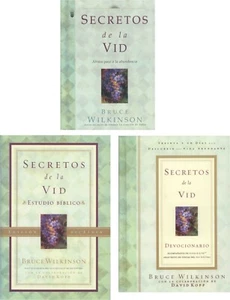 Set of 3 New Español (Spanish) Secretos de la Vid Libros FedEx 2nd Day Shipping - Imagen 1 de 7