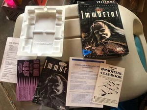 The Immortal IBM PC Game Big Box No Disc Electronic Arts 1990 EA RPG Read - Picture 1 of 15
