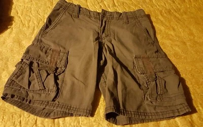 NEW ROUTE 66 DARK GRAY ADJUSTABLE WAIST BOYS SHORTS ♡  SIZE 7 - Image 1 of 3