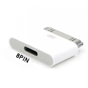 Adaptateur 8 Broches Femelle vers 30 Broches Mâle pour iPhone 4/4S iPod Touch 4 iPad 2 3 - Photo 1 sur 5