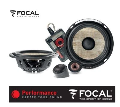 Focal PS165 FSE sistema di altoparlanti combinati piatto a 2 vie 16,5 cm Flax... - Immagine 1 di 4