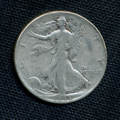 1944p Liberty Walking Half Dollar #2 Cover