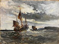 Duthoya (xix-xx) - Marine Impressionniste, 1877