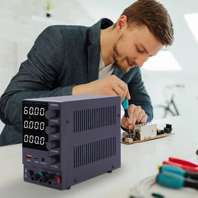 Regelbar Labornetzgerät Labornetzteil DC Trafo Wandler Inverter 0-60V 0-5A 300W - Bild 1 von 4