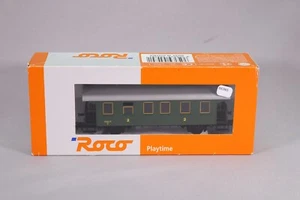 DC065 ROCO 45479 Train Ho 1/87 Voiture voyageurs à plateforme SNCF 2ème classe - Picture 1 of 10