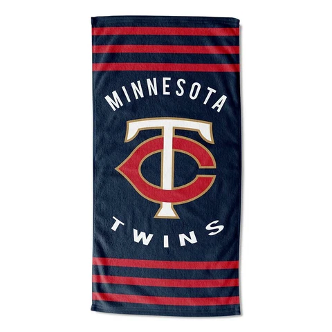 Minnesota Twins MLB 30 x 60 Stripes Beach Towel FREE SHIP Cover