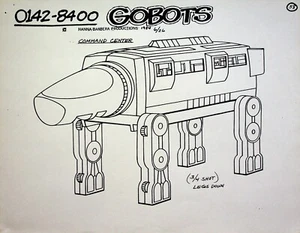 Challenge of the GoBots 1984 Production COPY Model Cel Hanna-Barbera Productions - Picture 1 of 2