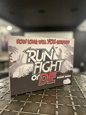 Run,Fight Or Die - Board Game - Zombie - (2014 Grey Fox Games) - Complete - Image 1 of 4