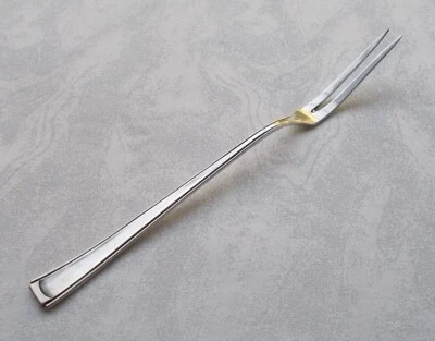 Raro Rara Grande Forchetta Art Deco / Bauhaus Di 800er Argento Di Sgs - Immagine 1 di 3