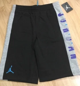 Jordan Shorts Youth Size Large 12-13 Years Black gray Purple NEW!! - Picture 1 of 6
