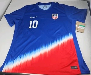 Nike USA National Team Christian Pulisic #10 2024 Soccer Jersey Mens XL NWT(863) - Picture 1 of 10