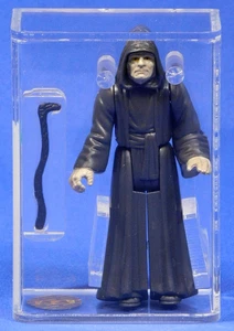 VINTAGE STAR WARS AFA U90 EMPEROR FIGURE 1984 KENNER - Picture 1 of 4