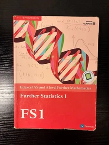 Pearson Edexcel AS and A level Further Mathematics Further Statistics 1 - Picture 1 of 4