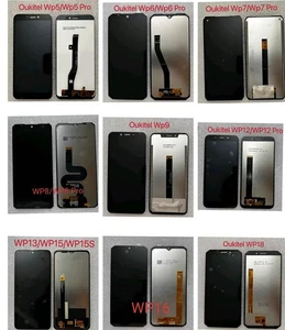 Pantalla LCD para Oukitel WP5 WP12 WP6 WP8 Pro WP16 WP15 WP17 WP19 WP9 WP18 WP13 - Imagen 1 de 10