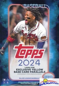 2024 Topps Series 1 Baseball EXCLUSIVE HUGE Factory Sealed HANGER Box-59 Cards - Picture 1 of 1