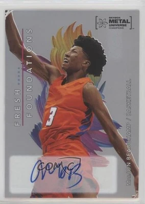 2022 Skybox Metal Universe Champions /125 MarJon Beauchamp #FF15 Rookie Auto RC - Image 1 of 2