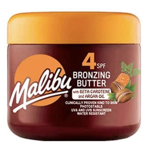 Malibu Sun FPS 4 Manteca Corporal Bronceadora Bronceadora con Beta Caroteno 300 ml - Imagen 1 de 3
