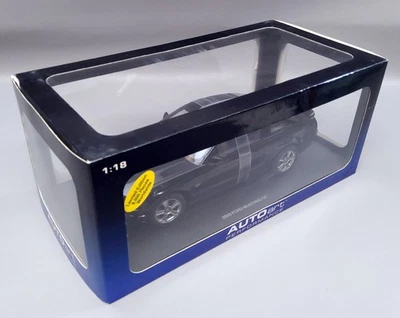 2005 Black WIth Silver Stripes Ford Mustang 1:18 Scale Diecast By AUTOart #73015 - Image 1 of 4