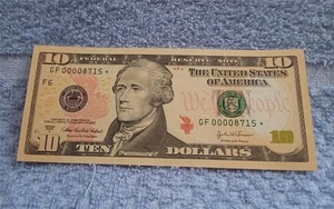 $10.00 2004A Fr#2039(GF*)Federal Reserve Atlanta(9,600 Print)STAR~Cherry GEMcu - Picture 1 of 1