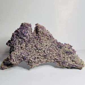 1150 Grams Purple Grape Agate Crystal With Druzy - Natural Sparkly Grape Agate - Picture 1 of 6