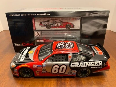 Подписанный - Greg Biffle #60 Grainger 2002 Ford Team калибр предпочтительный литой 1/24 - Изображение 1 из 4