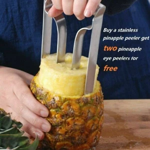Stainless Steel Pineapple Corer Cutter Slicer Wedger Dicer Easy Kitchen Tool - Picture 1 of 18