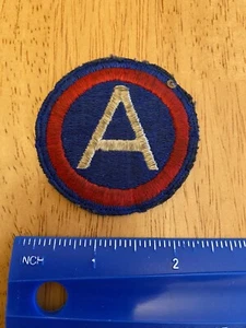 US Army 3rd Army Patch - Patton White A INV2225 - Picture 1 of 3