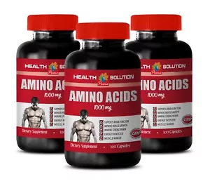 muscle mass formula - AMINO ACIDS 1000 3B - l-theanine supplement - Picture 1 of 7