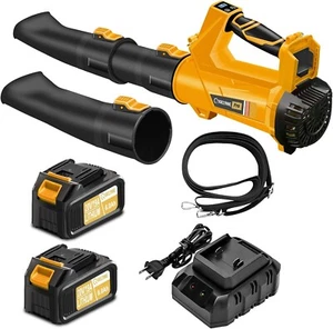 Soplador de hojas inalámbrico, soplador de hojas a batería de 2 X 6,0 Ah, soplador de hojas de 540 CFM/170 MPH - Imagen 1 de 7