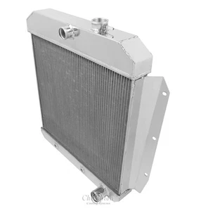 A/C Heavy Duty 3 Row RR Radiator, 1955 1956 1957 -59 Chevrolet Truck - Picture 1 of 9