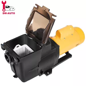 For Hayward W3SP2607X10 Super Pump Swimming Pool Pump,1 HP 115/230V Single Speed - Picture 1 of 10