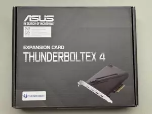 ASUS ThunderboltEX 4 PCIe Card | Dual Thunderbolt 4 (USB-C), DisplayPort 1.4, 40 - Picture 1 of 9