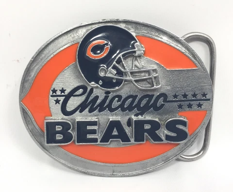 Vtg 1997 NFL Chicago Bears Siskiyou Belt Buckle Limited Ed. #3,868/10,000 Cover