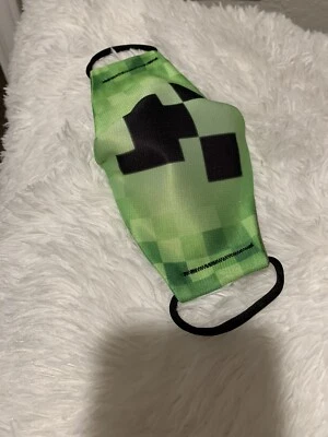 Gaming Face Mask PolyCotton Stretch Minecraft - Image 1 of 4