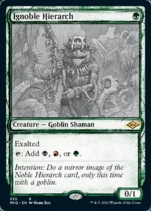 MTG IGNOBLE HIERARCH FOIL EXC - GERARCA IGNOBILE - MH2 EXTRA EN - MAGIC - Imagen 1 de 1