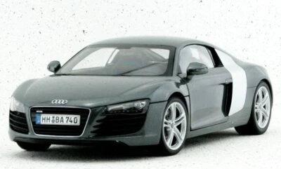 AUDI R8 - AUDI Collection - daytonagrau - Kyosho 1:18 - Immagine 1 di 4