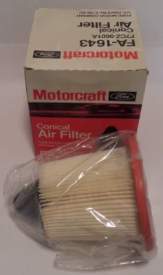 Filtro de ar genuíno Ford OEM Motorcraft FA-1643 SERVE PARA RASTREADOR DE MERCÚRIO ESCOLTA NOVO - Imagem 1 de 4