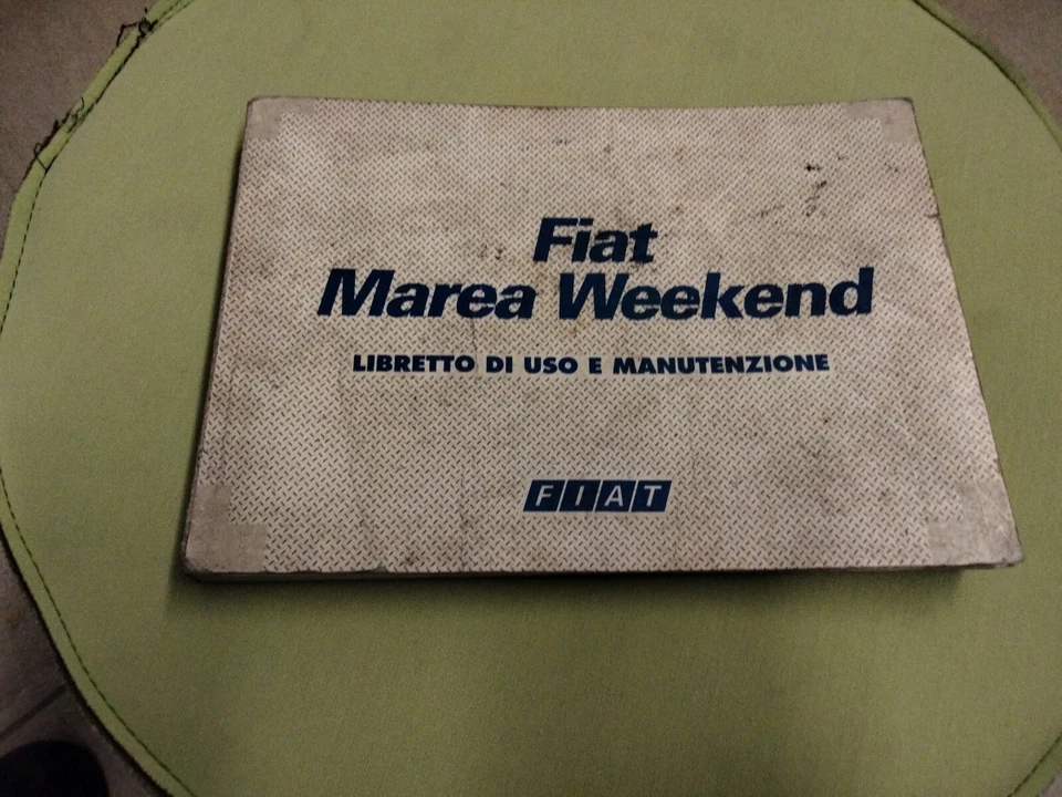 Libretto Uso E Manutenzione FIAT Marea Weekend - Immagine 1 di 1
